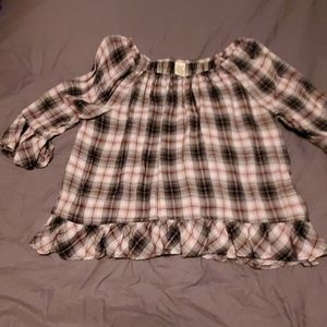 Ladies plus size blouse